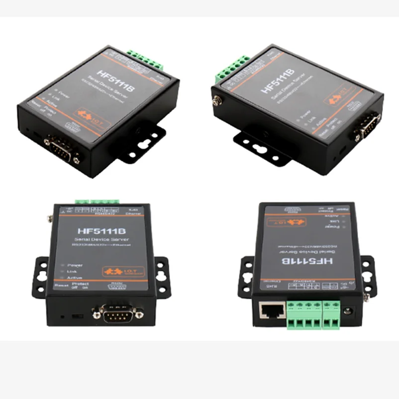 Сервер последовательного устройства HF5111B RS232/RS485/RS422 устройство сервера RTOS с одним