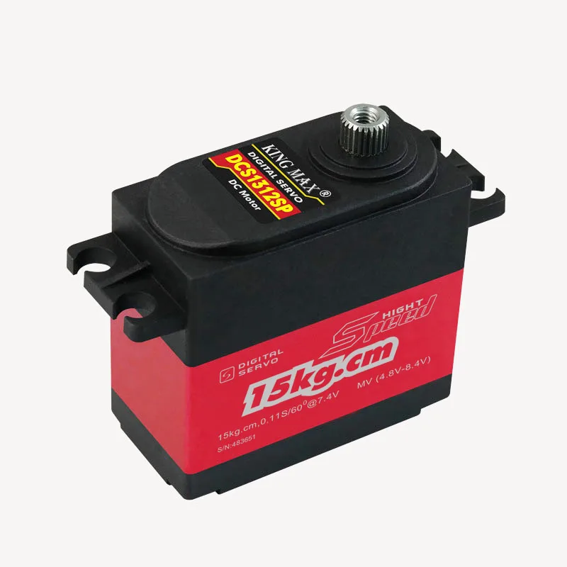 FREE SHIPPING -kingmax DCS1312SP--60g 13kg.cm torque high voltage waterproof metal gears standard servo for RC car boats plane | Игрушки и