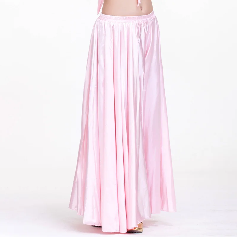 Новая женская цветная юбка для танца живота бедра юбка для танца живота для взрослых большая юбка для танца живота костюм для танца живота - Цвет: Pink