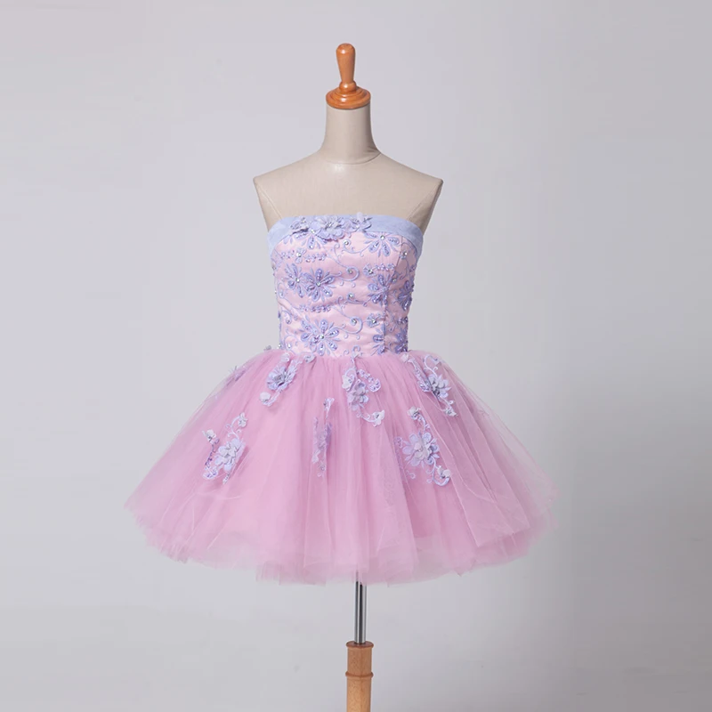 В наличии фиолетовое бальное платье настоящая фотография принцессы без бретелек