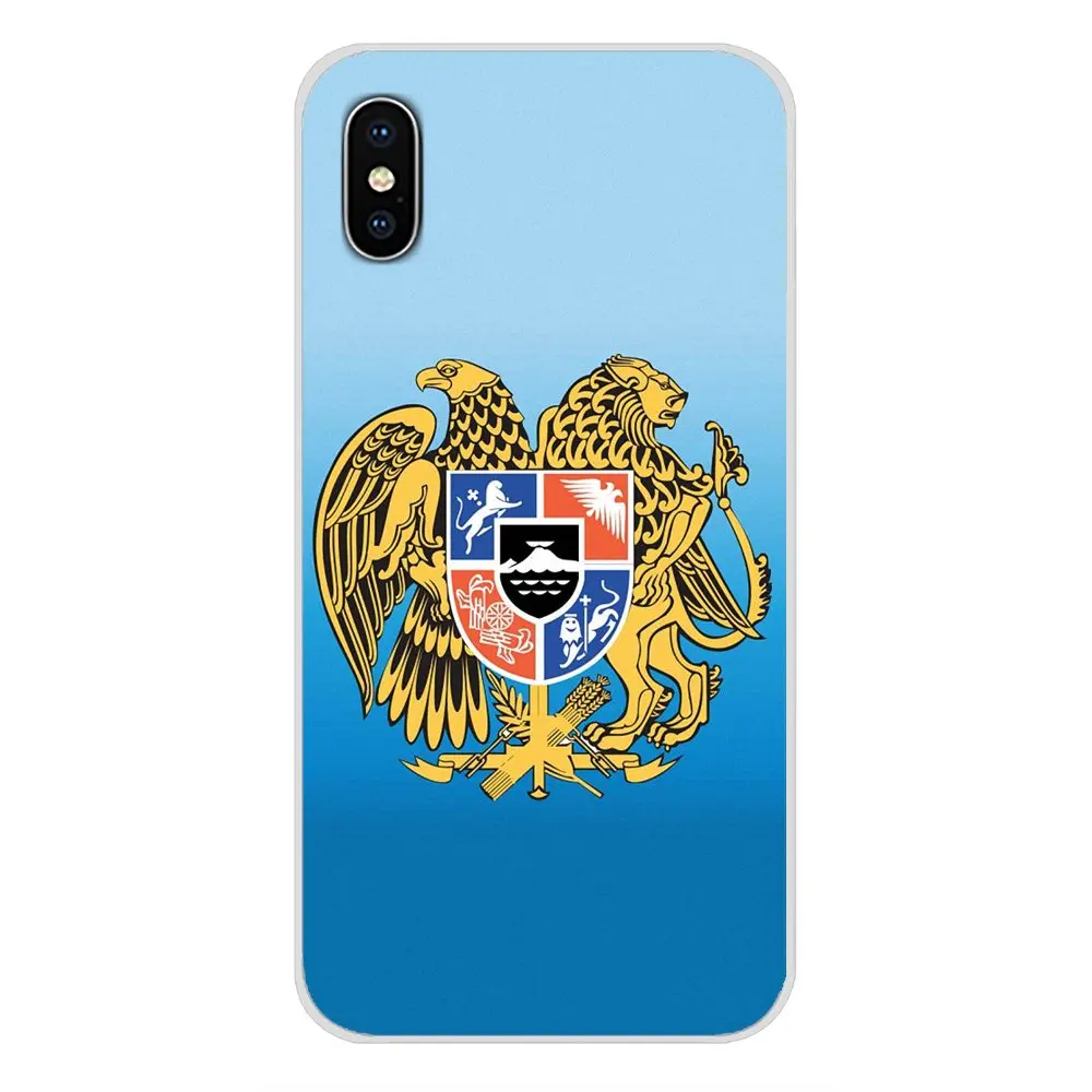 Логотип Armenian Symbols для Xiaomi Mi4 Mi5 Mi5S Mi6 Mi A1 A2 5X 6X 8 9 Lite SE Pro Max Mix 2 3 2S мягкие прозрачные