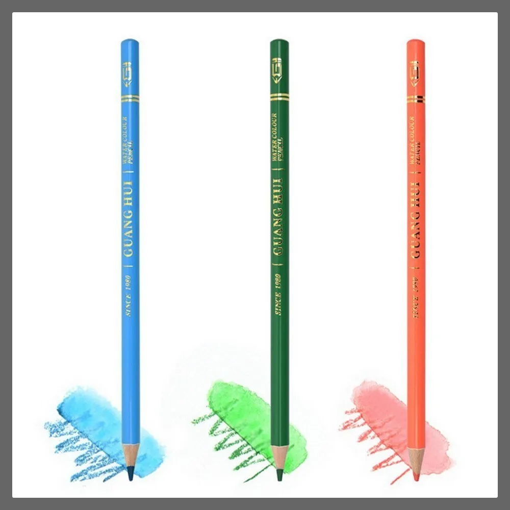 Lovely 150 water-soluble color pencil school supplies practical environmental protection GOOD | Канцтовары для офиса и дома