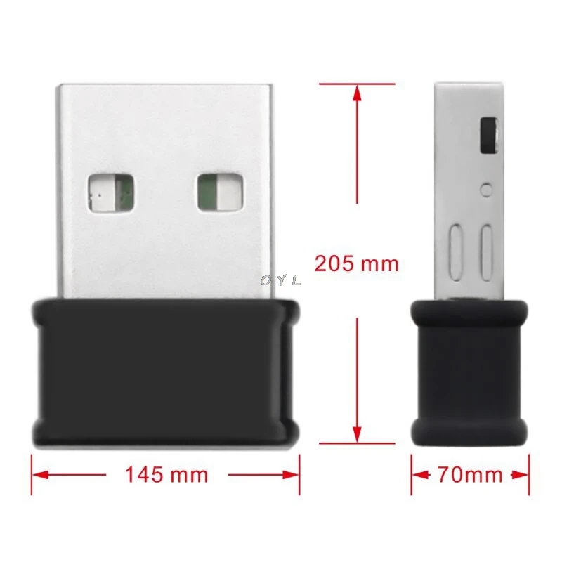 802.11ac 1200 Мбит/с двухдиапазонный 2 4G 5G беспроводной Nano USB wifi адаптер для рабочего