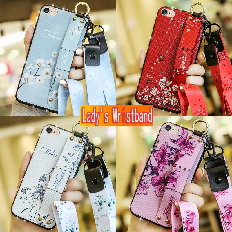 Lanyard Diamond Case for Huawei P10 P20 Lite Mate 20 Nova 2i 4 3E Y6 II Y5 2018 Y7 Prime Y9 2019 honor Play 8C 6C pro 5A Cover |