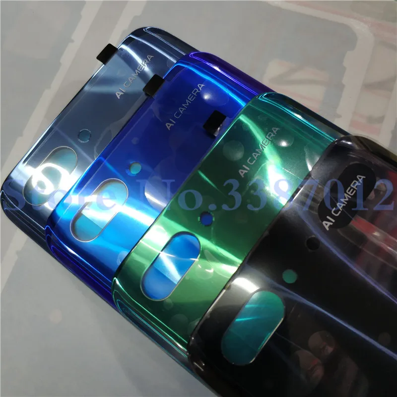 

10Pcs/Lot New Glass Back Battery Cover For Huawei Honor 10 Honor10 Housing Case With 3M Adhesive