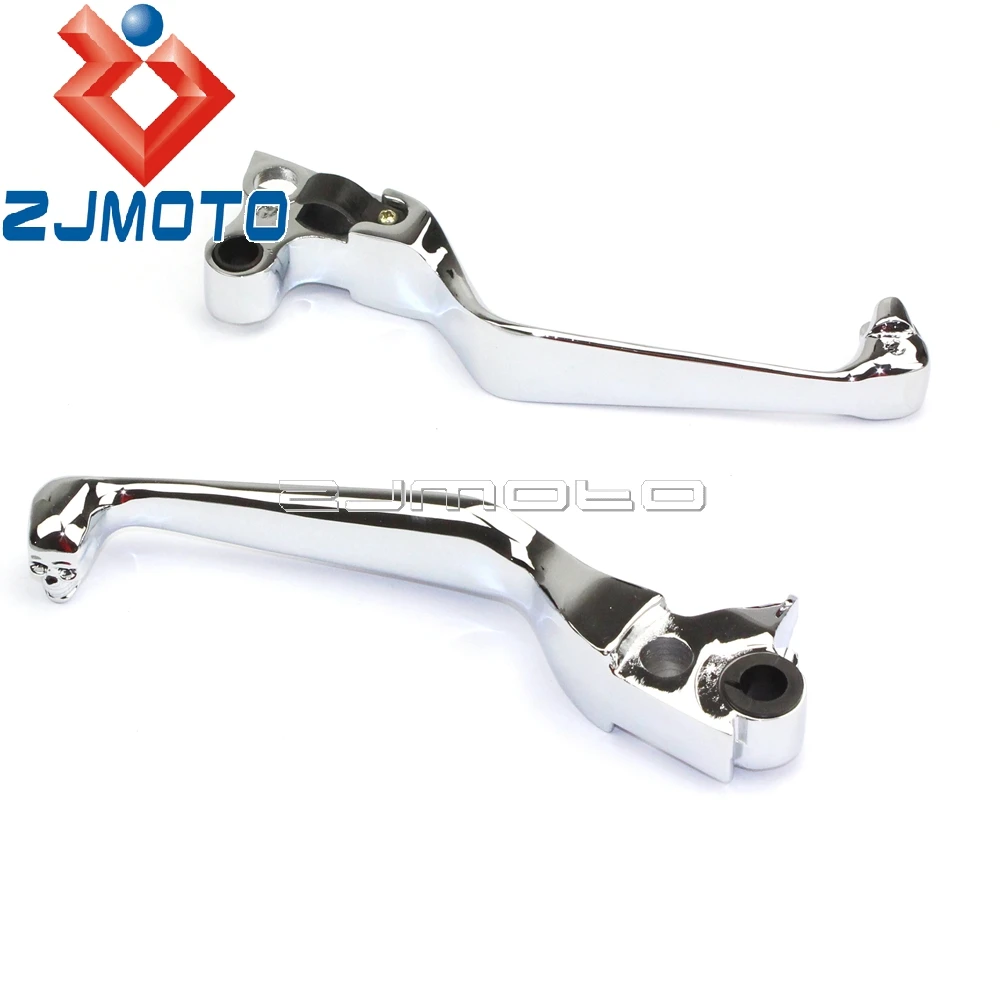 Хромированные рычаги тормозной муфты для мотоцикла Sportster XL 883 1200 1996-2003 Softail Fat Boy Dyna
