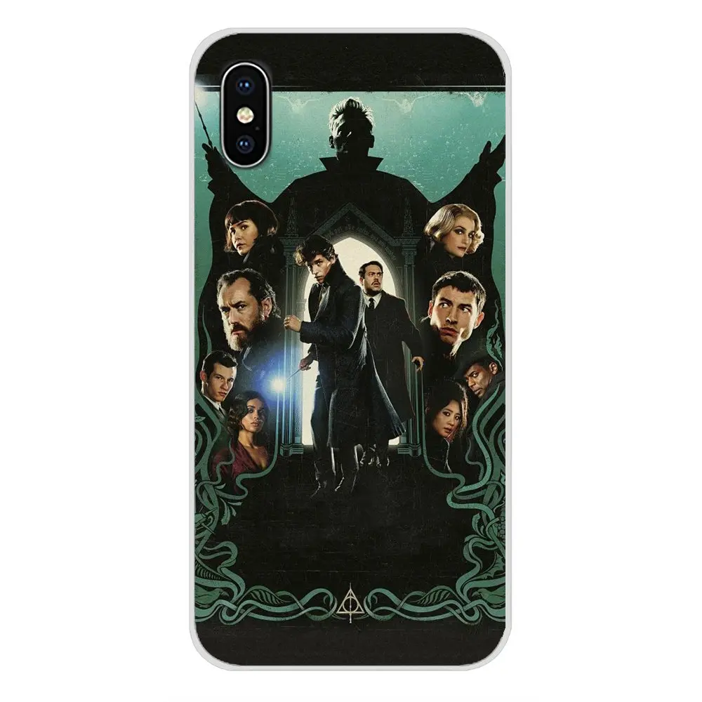 Чехлы из ТПУ для Apple iPhone X XR XS MAX 4 4S 5 5S 5C SE 6 6S 7 8 Plus ipod touch фантастические