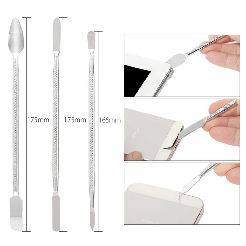 Набор Spudger из нержавеющей стали 3 в 1 для iPhone iPad iPod ноутбука бренд prying Opening