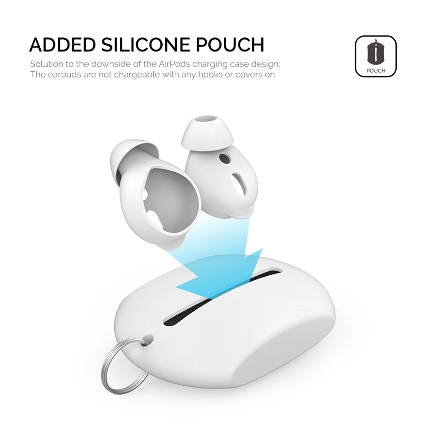 Силиконовый чехол для наушников Apple Airpods 3 пары|Аксессуары наушников| |