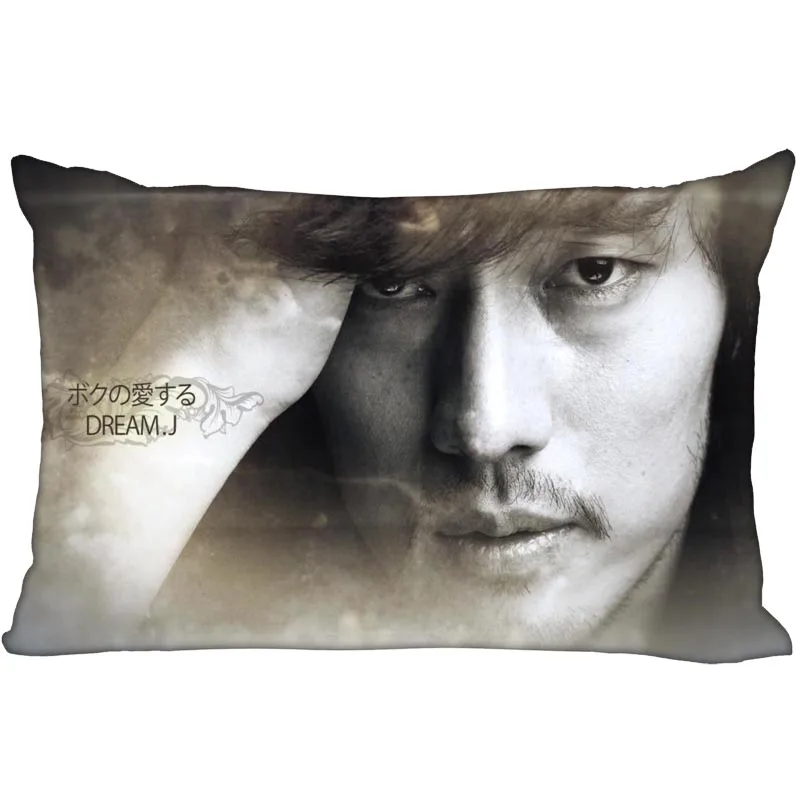 Популярные наволочки KPOP So Ji Sub с двухсторонним принтом сатиновые Наволочки на