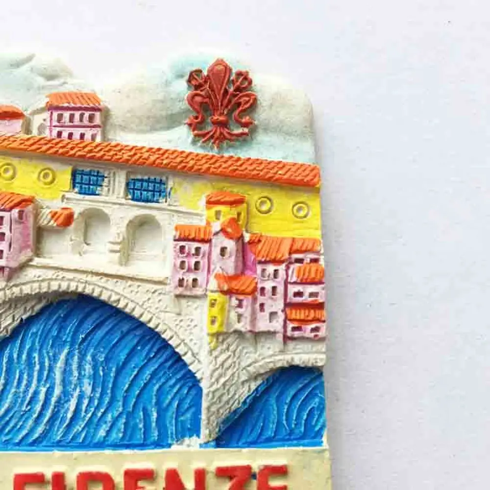 Венеция Италия Понте веккьо туристические сувениры 3D смолы магниты на