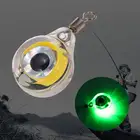 Светодиодный мини-светильник для подводной рыбалки, зеленый, для ночной рыбалки