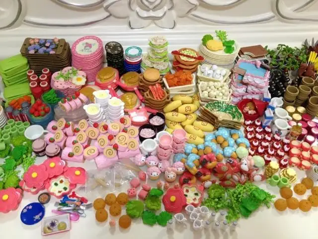 120 шт./лот миниатюрная столовая посуда миниатюрные миниатюры прекрасный