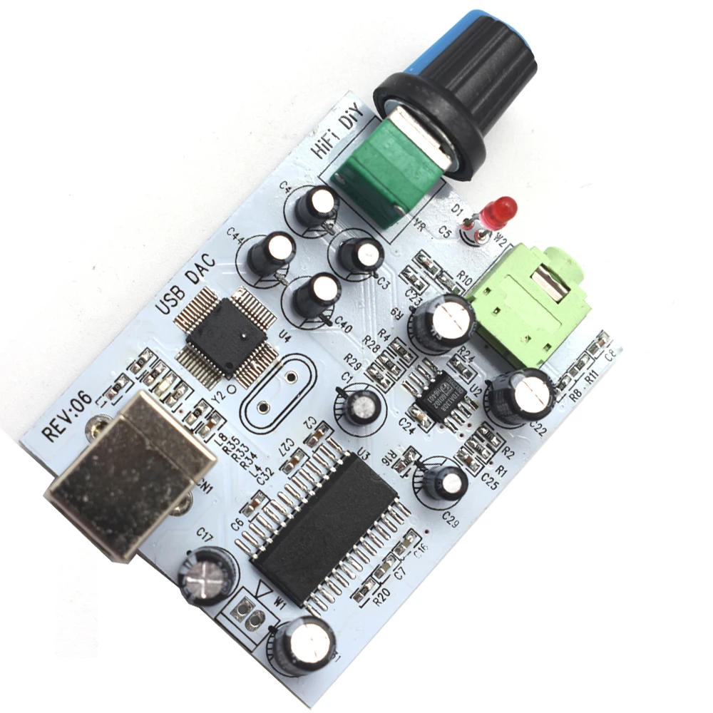 CM108 усилитель для наушников TDA1305T IIS USB DAC аудио декодер плата A1-009