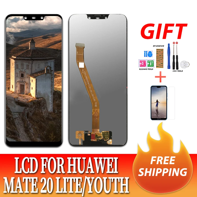 Для Huawei Mate 20 Lite ЖК-дисплей с сенсорным экраном дигитайзер сборка Замена mate lite для