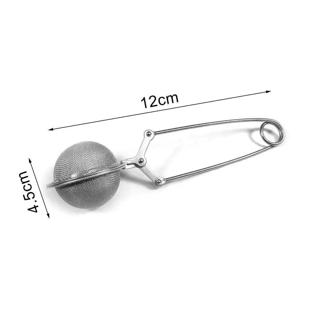 Reusable Stainless Steel Mesh Tea Infuser Tea Strainer Teapot Teaware Green Tea Leaf Spice Filter Drinkware Kitchen Accessories