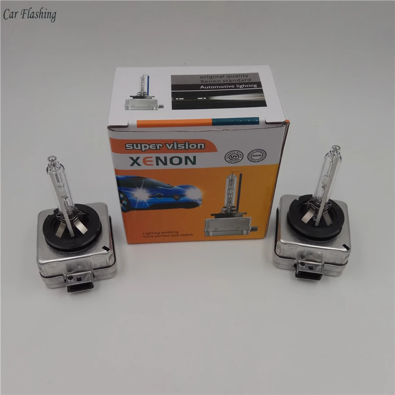 Ксеноновые лампы HID 1 пара для автомобильных фар D1S D1R D2S D2R D3S D3R D4S D4R ксеноновая
