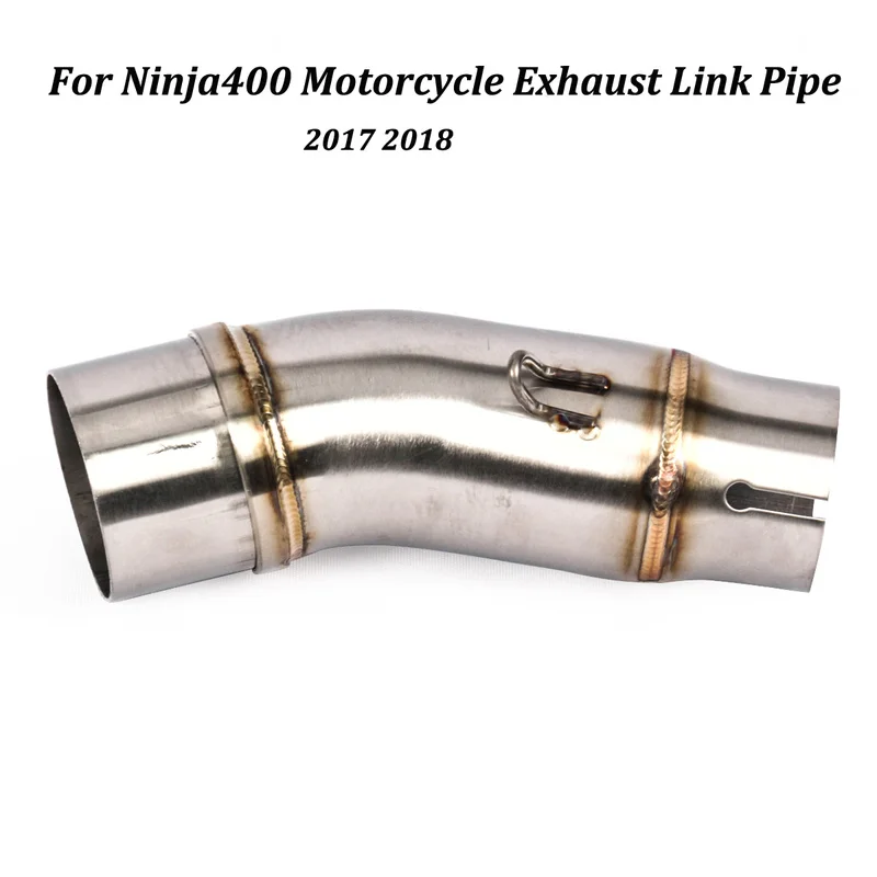 Slip on выхлопных газов для Kawasaki Ninja400 Z400 51 мм мотоцикл выхлопной глушитель выхлопной трубы Изменение среднего Conncetion Соединительная труба