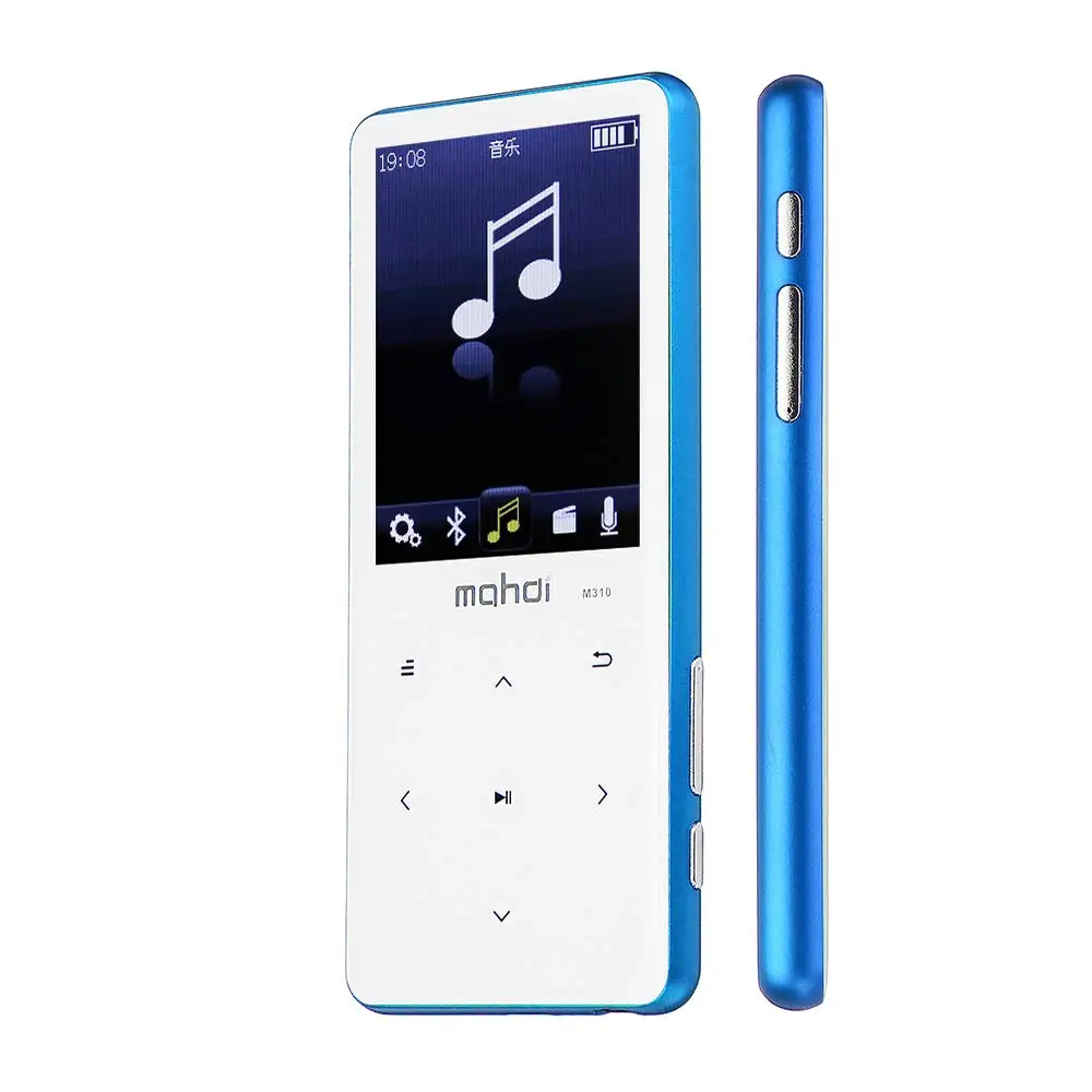 M310 MP3 плеер с Bluetooth 4 2 сенсорные кнопки дюймовым экраном 16 ГБ Портативный без
