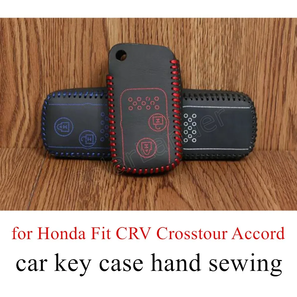 Только красный высокое качество подходит для Honda fit CRV Crosstour Accord чехол ключей из