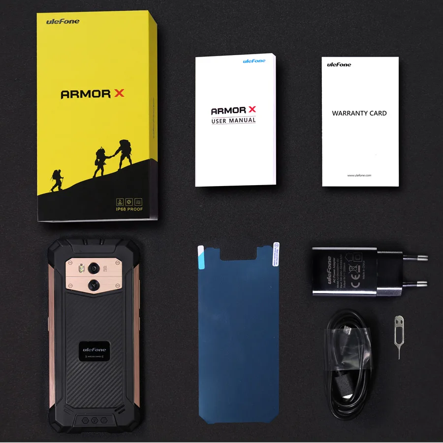 Оригинальный мобильный телефон Ulefone Armor X 4G LTE 2 Гб ОЗУ 16 ПЗУ Android 8 1 Oreo MTK6739 18:9 5 ''HD