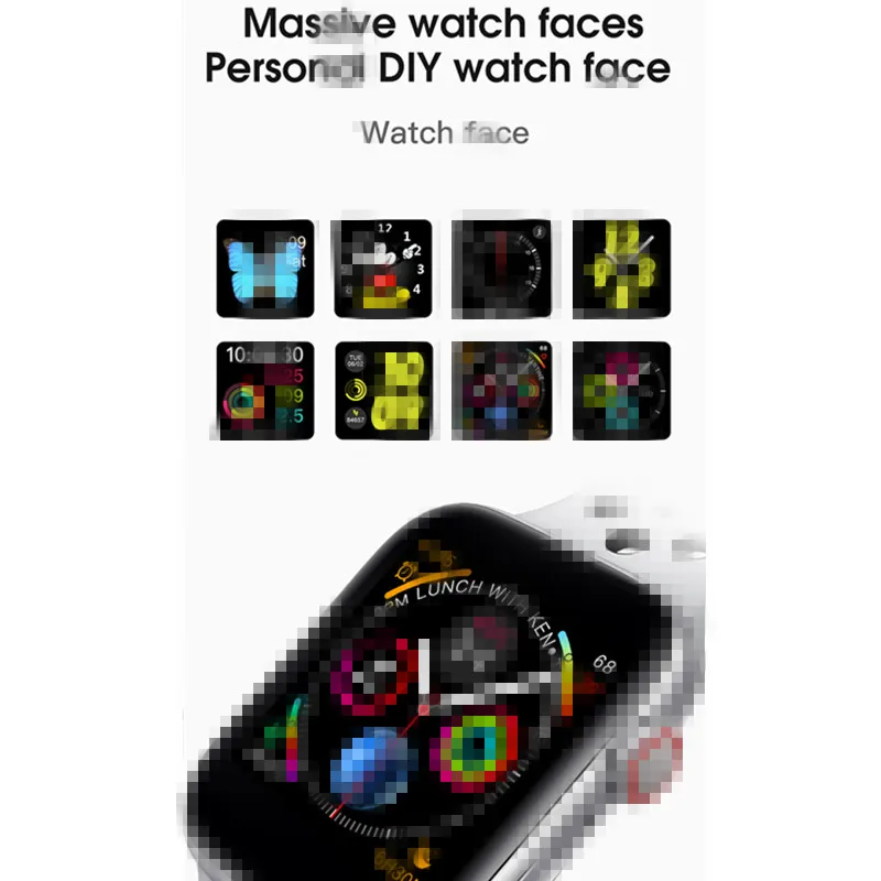 GOLDENSPIKE Bluetooth Смарт-часы W54 SmartWatch 44 мм чехол для Apple iOS Android Heart Rate ЭКГ-шагомер IWO 6 обновление