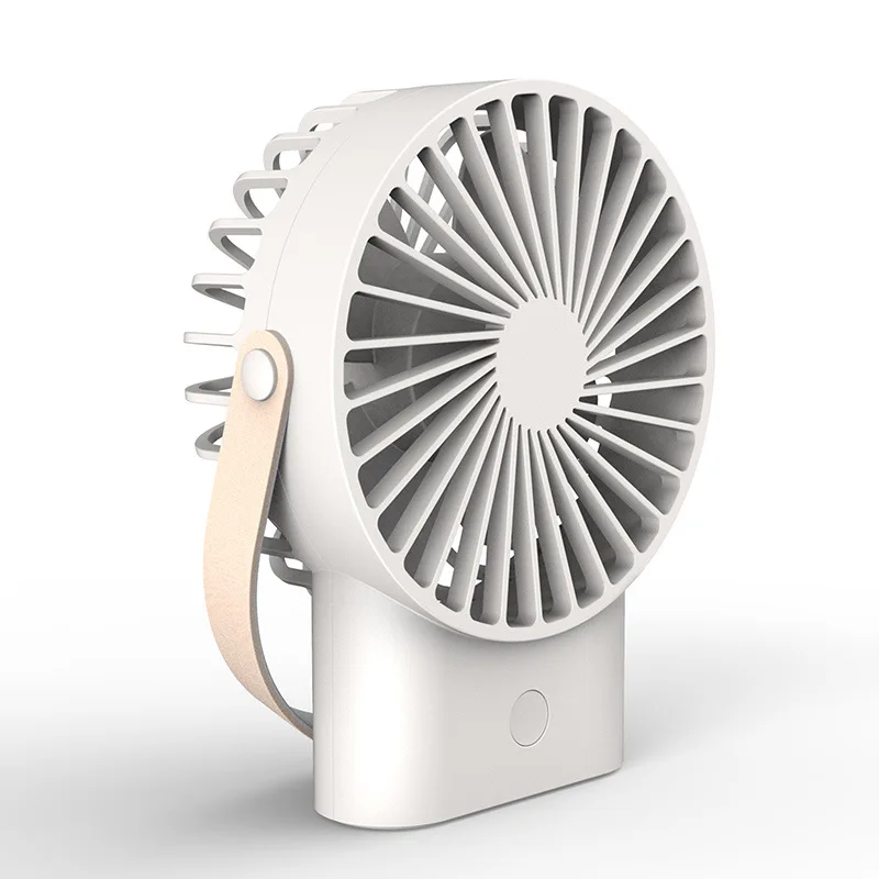 

New USB Mute Fan Portable Outdoor Cooling Fan 3 Gears Wind 2500mAh Desktop Fan For Home Office Outdoor