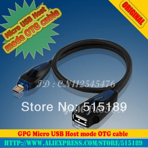 

GPG Micro USB Host mode OTG cable