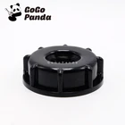 Бесплатная доставка, 4 шт., резервуар IBC, 2-дюймовый переходник с внутренней резьбой camlock, крышка для крана с отверстием