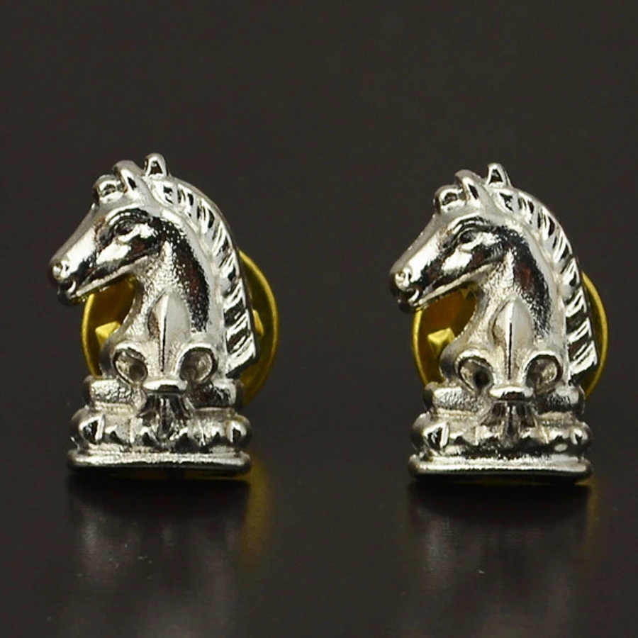Lovely Silver color Horse Brooch Pins Men's Badge Broches Jewelry Fashion Retro Mini Small Collar Brooches for Women Accessories |