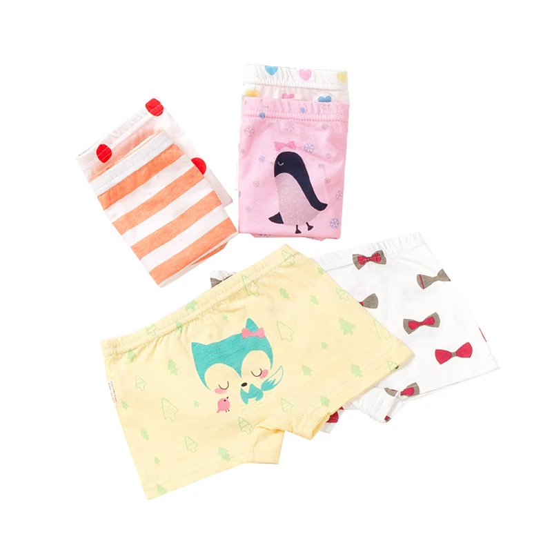 2 шт./компл. хлопковые трусы для девочек с мультяшным принтом|baby underwear|underwear baby