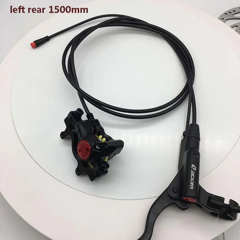 set15 Zoom CR3 электровелосипед, Электрический скутер, выключение питания, переключатель управления, Масляный Гидравлический дисковый тормозной суппорт, складной велосипед f xiaomi M365 - Цвет: set15