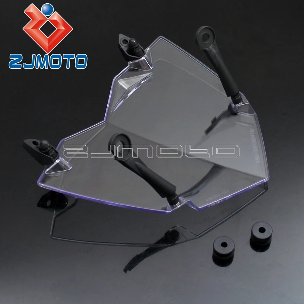 Прозрачная защита фар для BMW R1200GS WC 2013 UP R 1200 GS K50 ADV 2014 Передняя защитная крышка