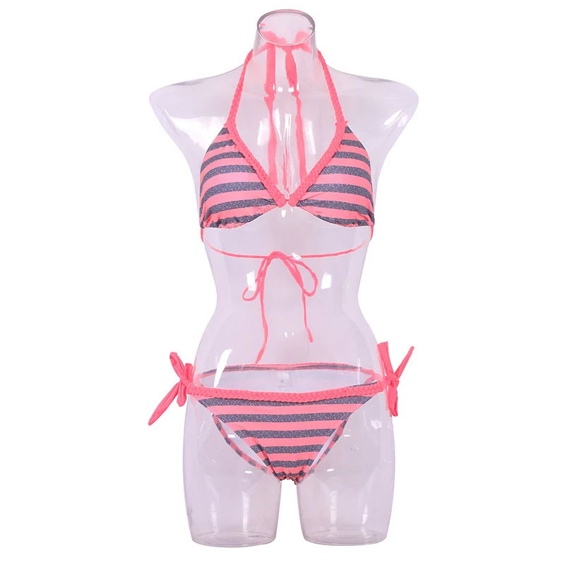 Пикантные Вязаные Бикини ручной работы TCBSG 2019 женский купальный костюм купальник