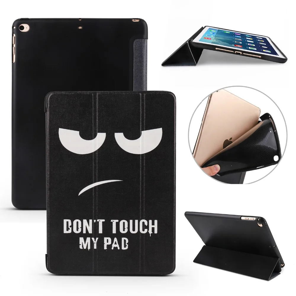 YCJOYZW-чехол для Apple, iPad 9,7 дюймов / для iPad Air 1/Air 2. Чехол из искусственной кожи+ Мягкий силиконовый чехол из ТПУ полная защита для угла