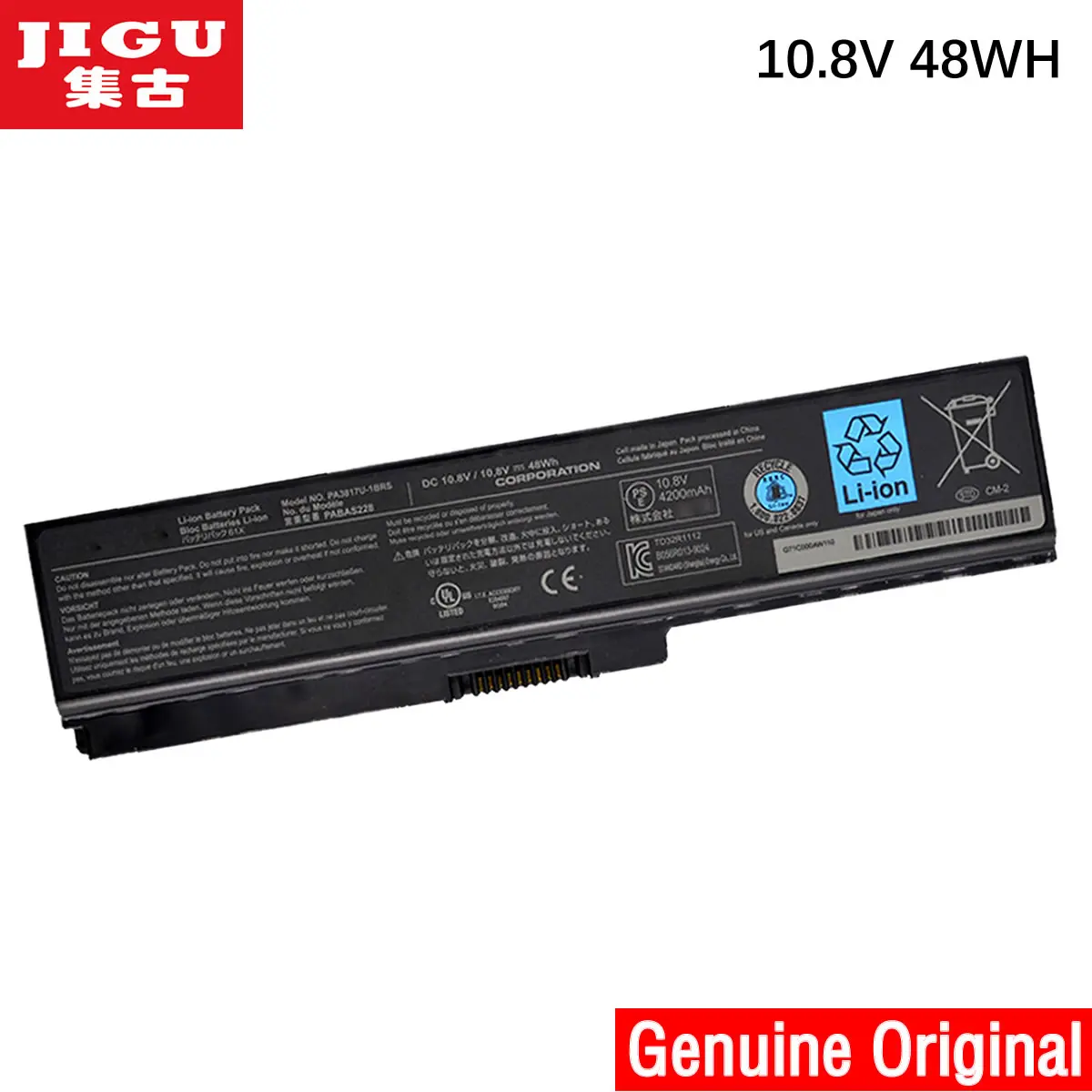 

JIGU Original Laptop Battery For Toshiba Satellite L735D L750 L750D L775 L775D 10.8V 48WH