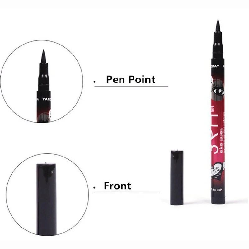 New Black Eyeliner Pencil Long Lasting Liquid Makeup Waterproof Beauty Natural Eyes Pen Eye Liner Cosmetics |