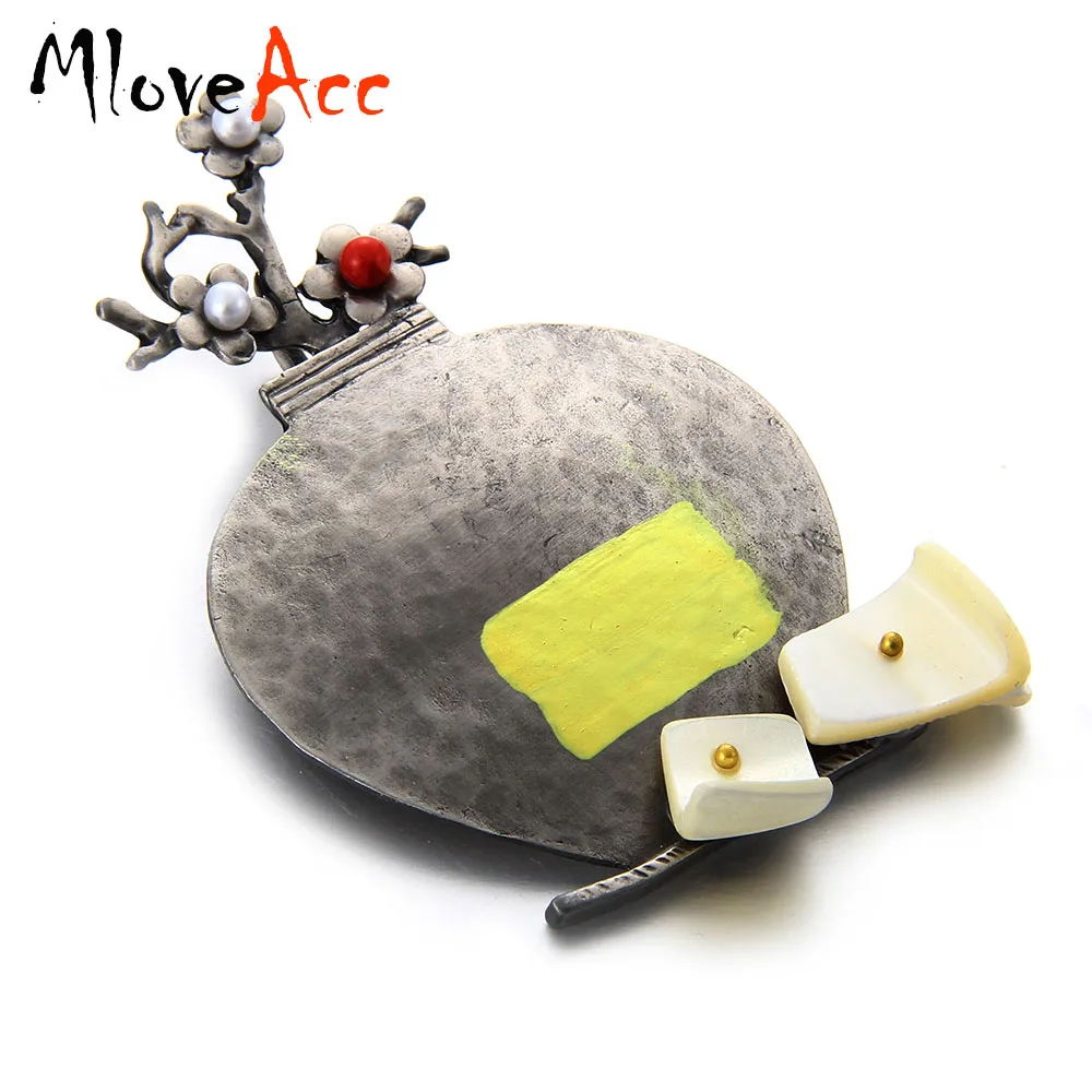Винтажная брошь MloveAcc с античной отделкой горячая Распродажа металлические