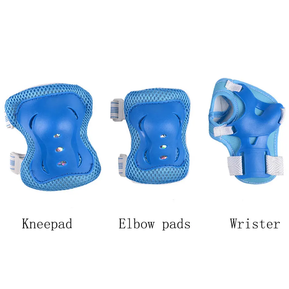 6 шт. Детские наколенники для катания на роликах скейтборде налокотники защитные