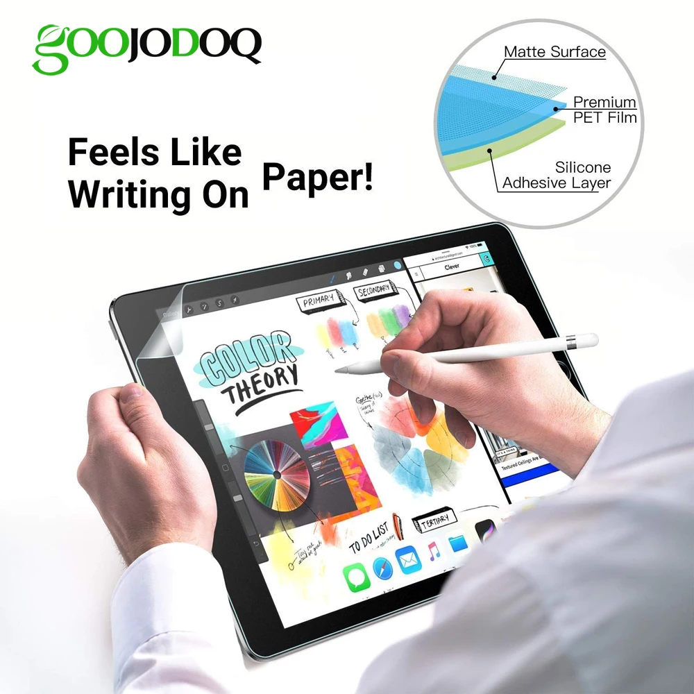 Матовая Мягкая Paperlike Экран протектор для iPad 9,7 Pro 11 Air 3 10,5 iPad 10,2 Air 2 1 iPad Mini 5 4 3 2 1 защитная пленка