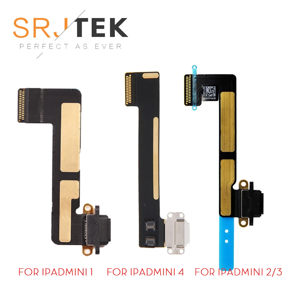 Зарядный usb разъем SRJTEK гибкий кабель для передачи данных iPad mini 2 mini1 замена ленты