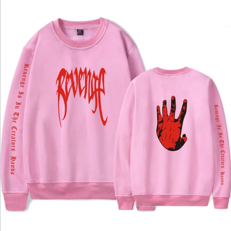 Толстовка Sudadera xxxtentacion в стиле хип-хоп повседневный пуловер с круглым вырезом и