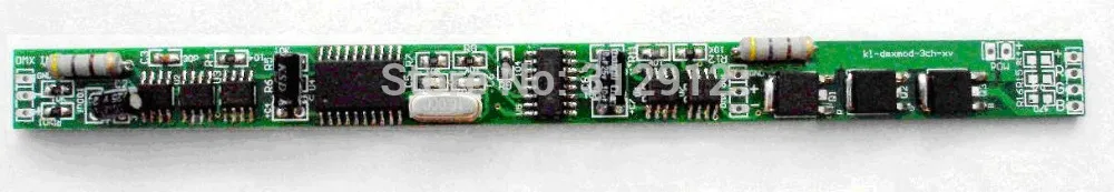 

Модуль и декодер dmx светодиодного постоянного напряжения: вход на DC12-24V, выход ШИМ 4А * 3CH
