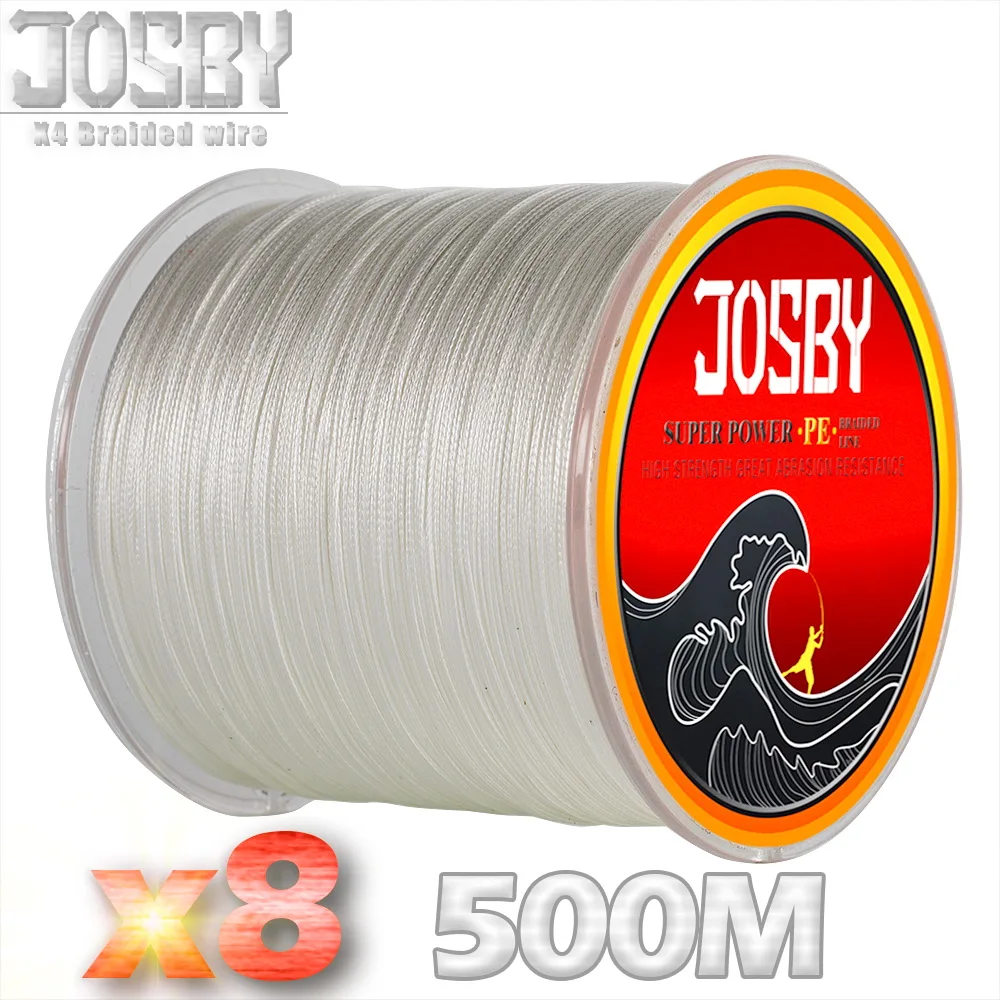 JOSBY бренд Strand Япония Супер сильная PE плетеная рыболовная леска мультифиламентная