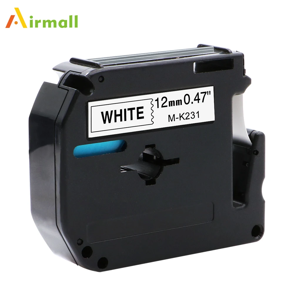 Airmall совместим с Brother P touch M Tape MK231 M231 7 цветов 12 мм для принтера Touch Label Maker Printer|Ленты