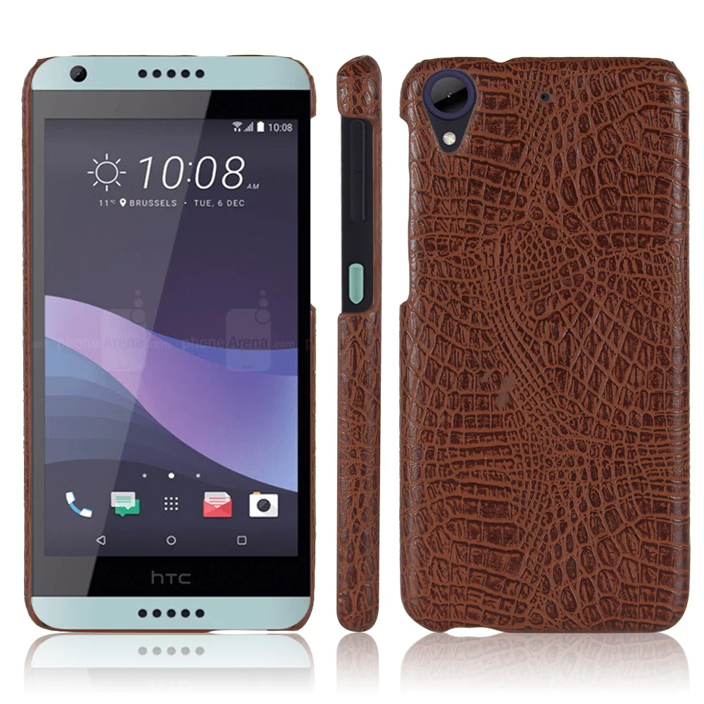 Чехол для HTC Desire 626 жесткая задняя крышка из поликарбоната и искусственной кожи с