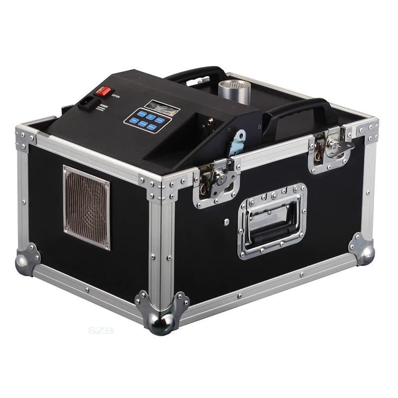 6 шт. SZB 600 Вт дымка машина двойной hazer тумана дым dmx512 с футляром полета/SZB HM500|Эффект