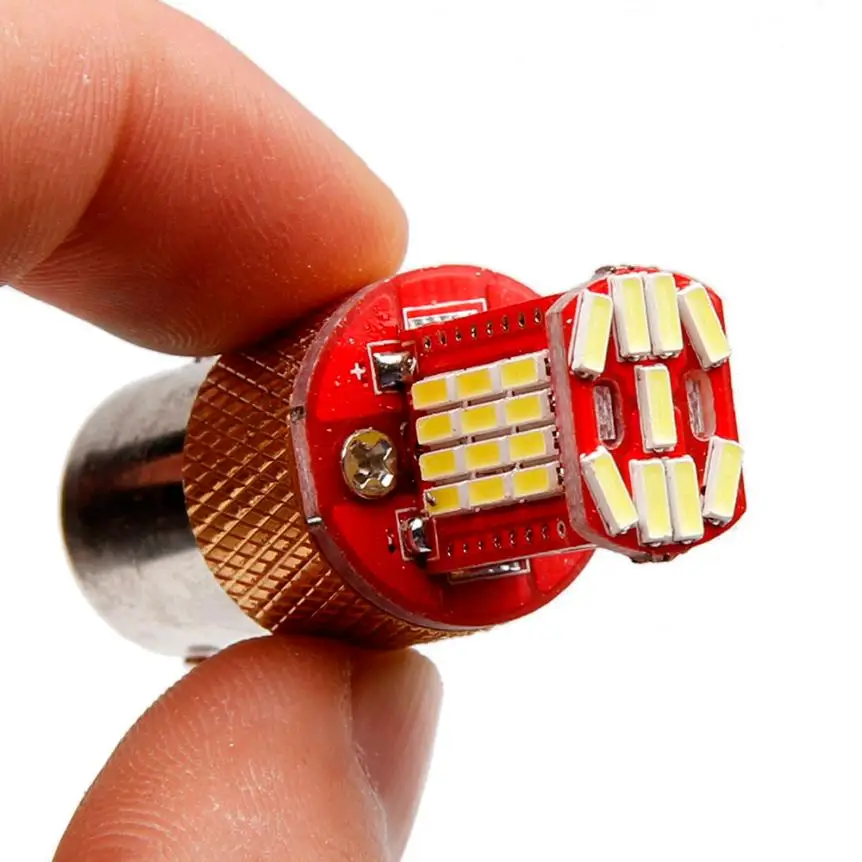 Автомобильный светильник 2шт 1156 BA15S 4014-Chip 33SMD светодиодный задний тормоз