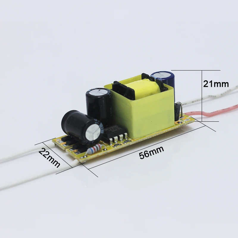 

Free shipping 6pcs/lot AC85-265V Input for E27 GU10 E14 13-21*1W Led Driver 12W - 21W Lamp Power Supply Lighting Transformers