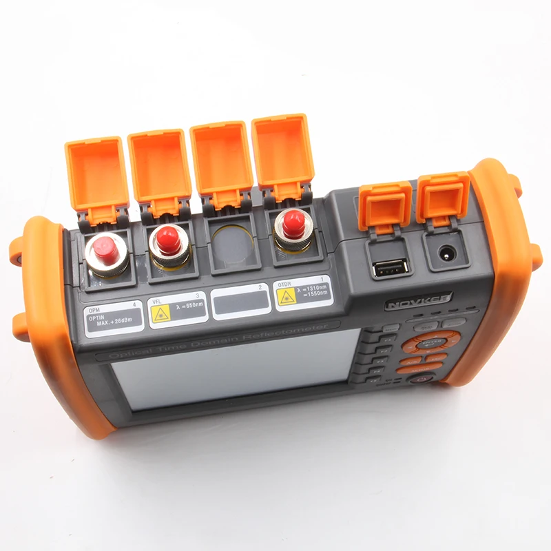 

Optical Time Domain Reflectometer NK5600-SM-OTDR-1310-1550nm-30/32dB Novker Handheld Integrated VFL 5MW Touch Screen OTDR